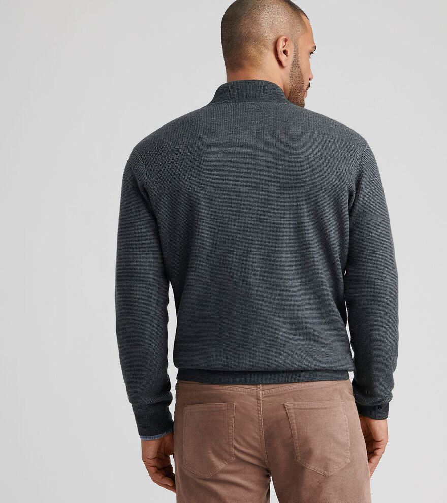 Peter Millar West Quarter Zip Sweater MF25S53 – Giovanni's Fine