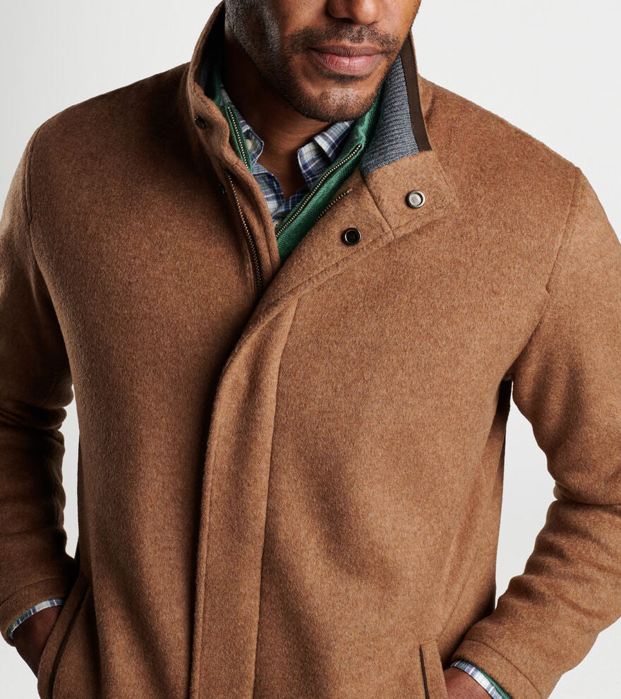 Peter Millar Crown Flex-Fleece City Coat MF23Z22 – Giovanni 