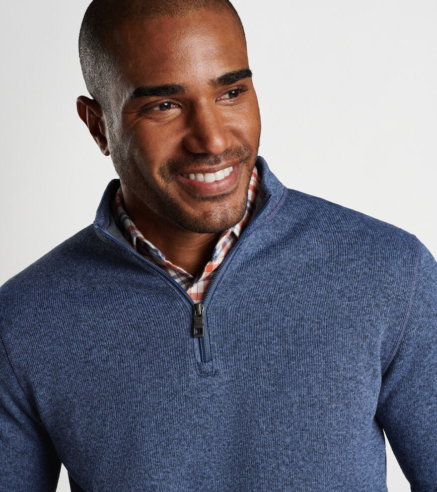 Peter Millar Crown Sweater Fleece Quarter-Zip MF23K60 – Giovanni's