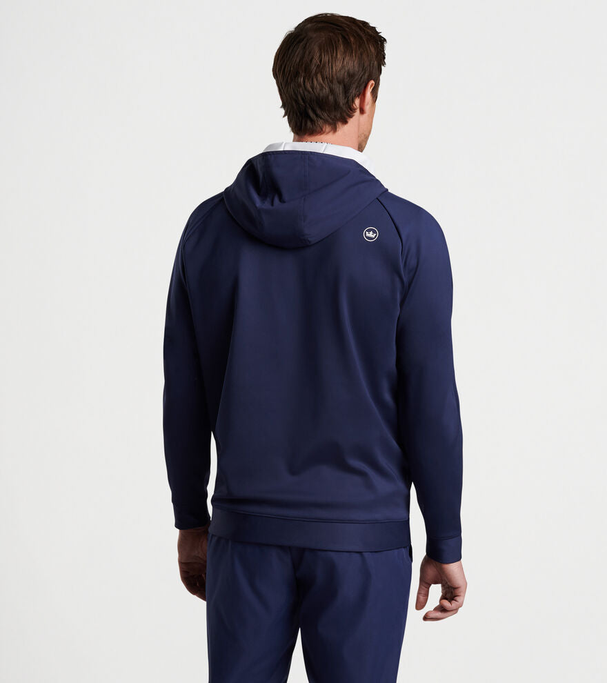 Peter Millar Weld Half Snap Hoodie MS24EZ12 – Giovanni's