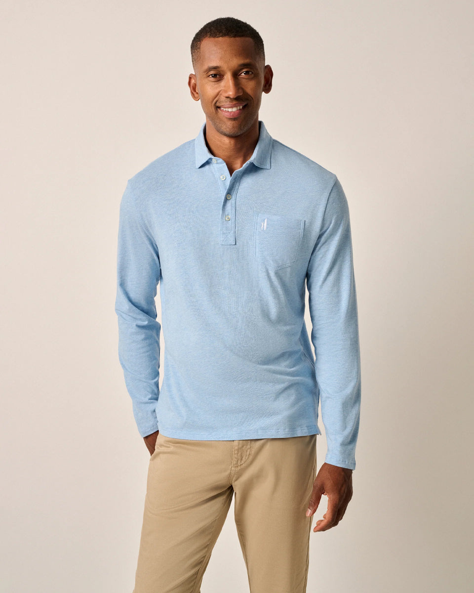 Johnnie-O Cutler Long Sleeve Original 4-Button Polo JMPL100020