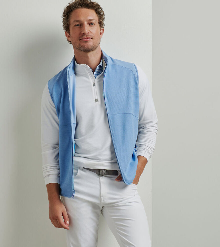 Peter Millar Vista Hybrid Full-Zip Vest MS25EK44 – Giovanni's Fine
