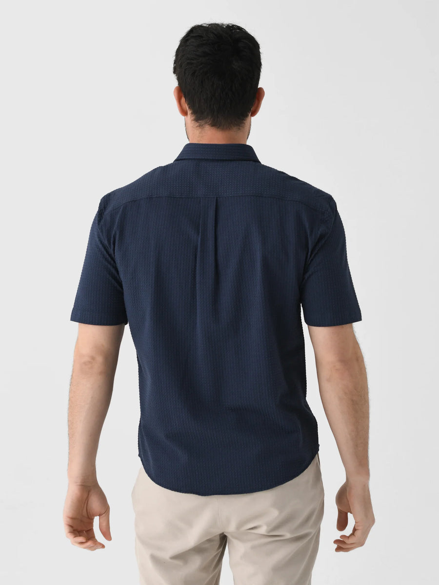 Johnnie-O Men's Hangin' Out Surfsucker Shirt JMWS100020