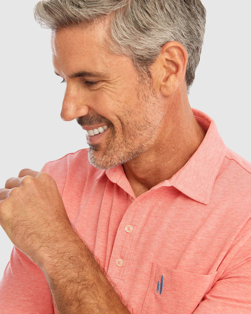 Johnnie-O Original Heathered Polo JMPO2150 – Giovanni's Fine Fashions