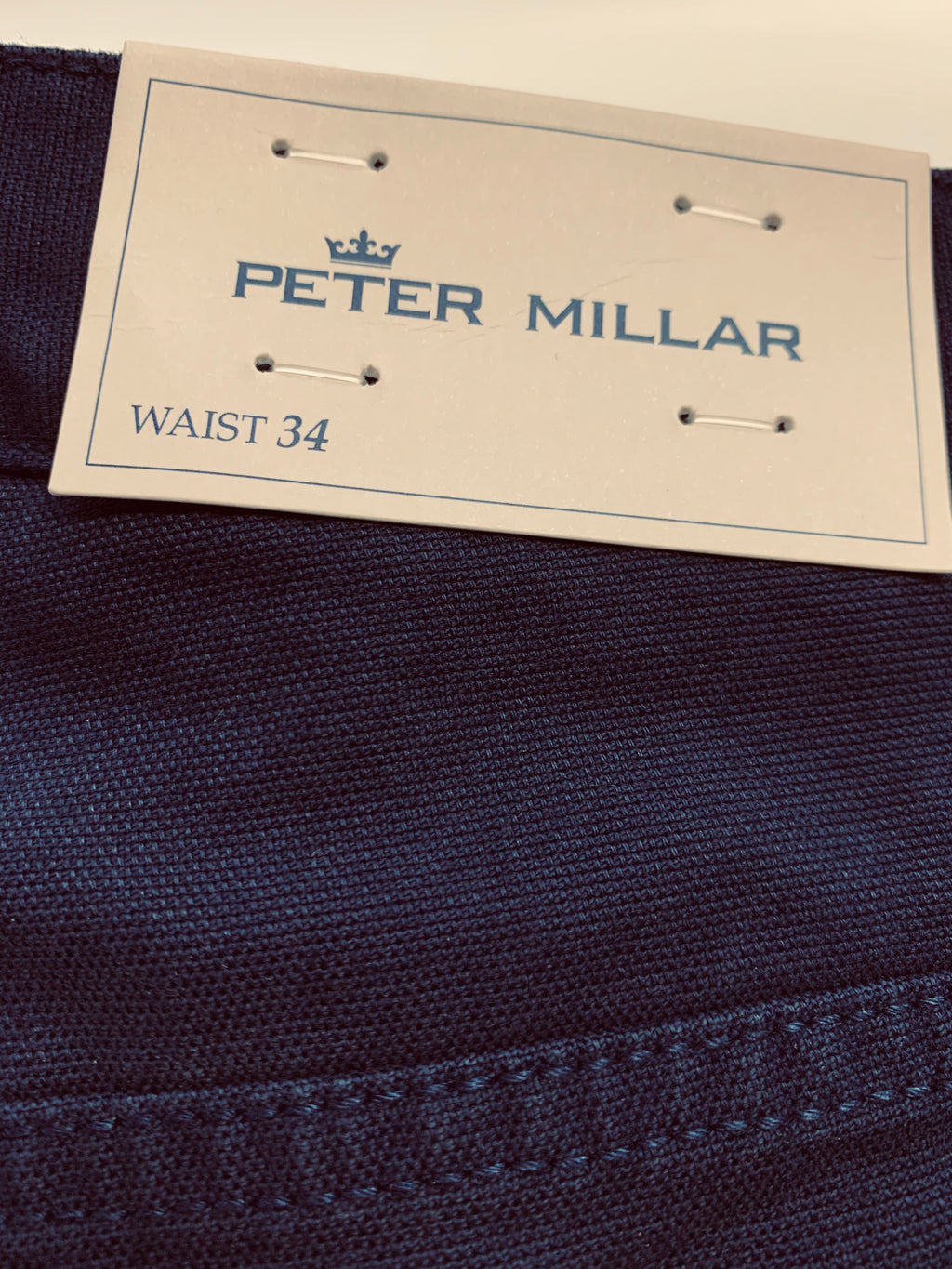 Peter Millar Canvas 5-Pocket Pant Ms19B86