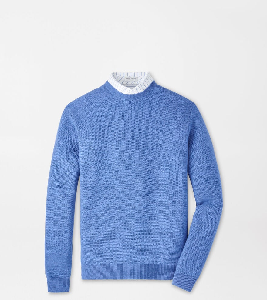 Peter Millar Autumn Crest Honeycomb Crewneck Sweater MF25S44