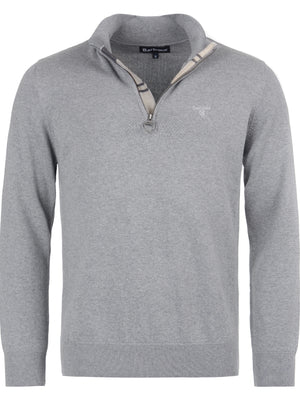 Barbour Cotton Half Zip Jumper MKN1074
