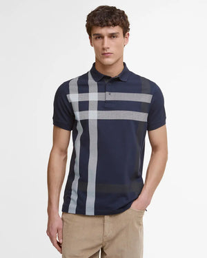 Barbour Blaine Tartan S/S Polo MML1117NY31 MML1117WH11
