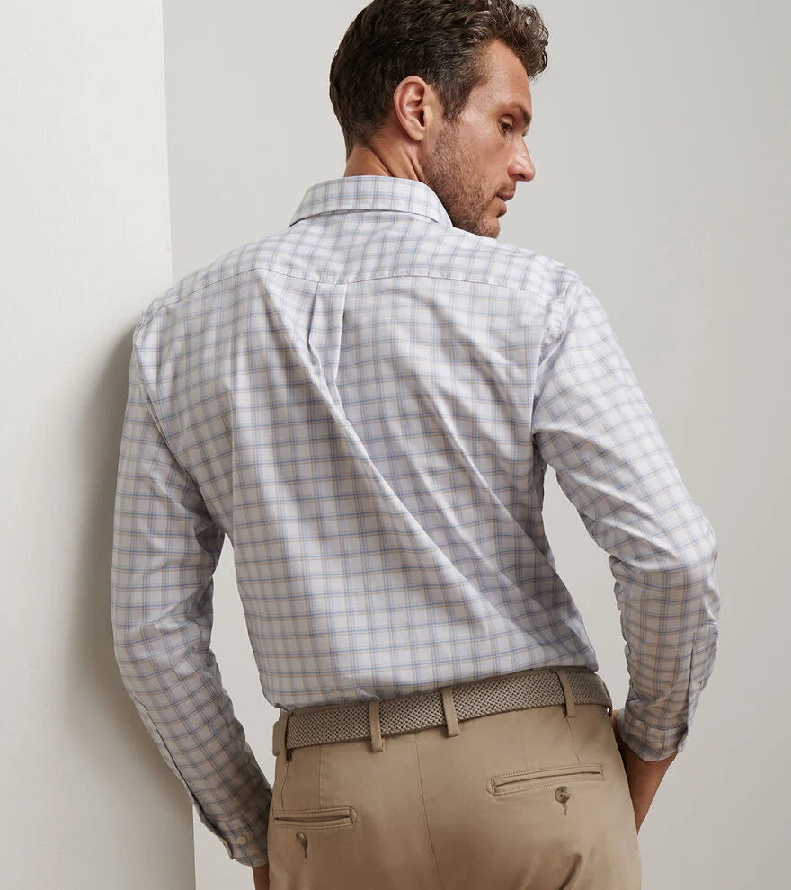 Peter Millar Lenox Crown Lite Cotton-Stretch Sport Shirt MF25W08LTS