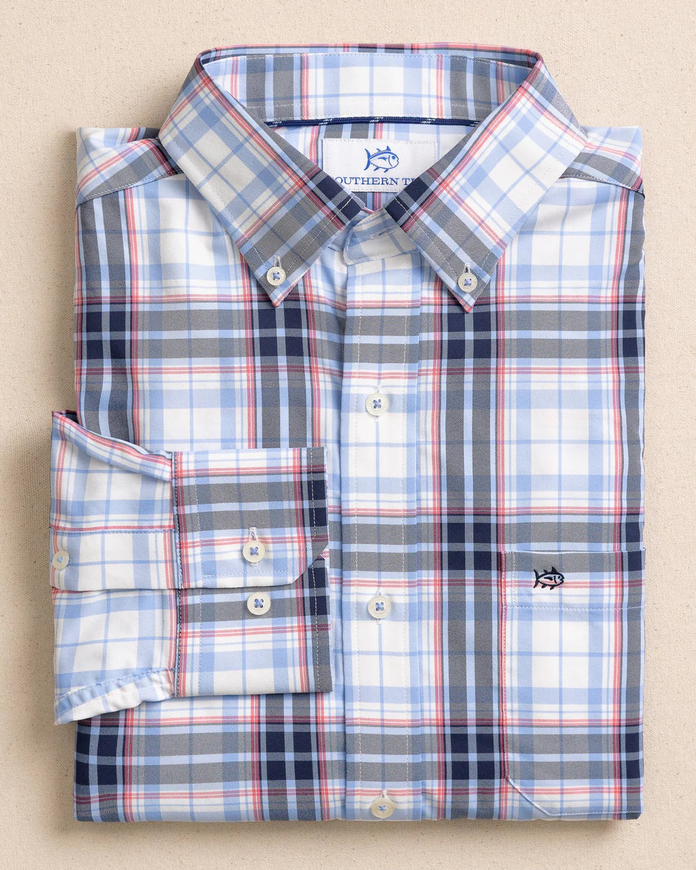 Southern Tide Willowbrook Plaid Intercoastal Sportshirt 11896