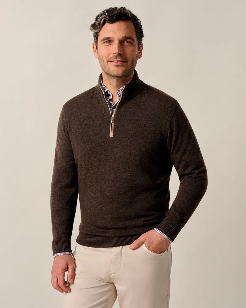 Johnnie-O Raynor Merino 1/4 Zip Sweater JMSW100250