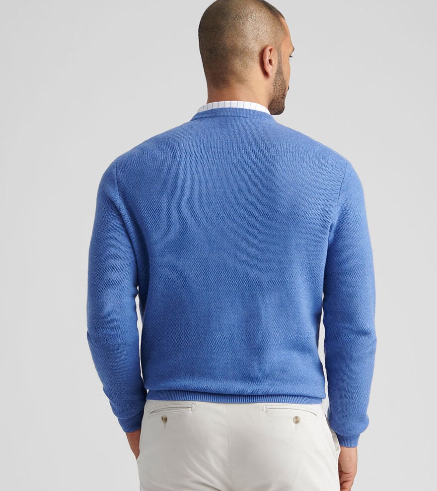 Peter Millar Autumn Crest Honeycomb Crewneck Sweater MF25S44