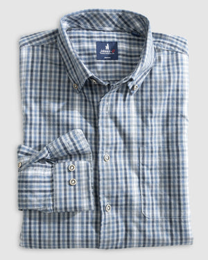 Johnnie-O Tucked Performance Button Up Shirt - Matthew JMWL100520