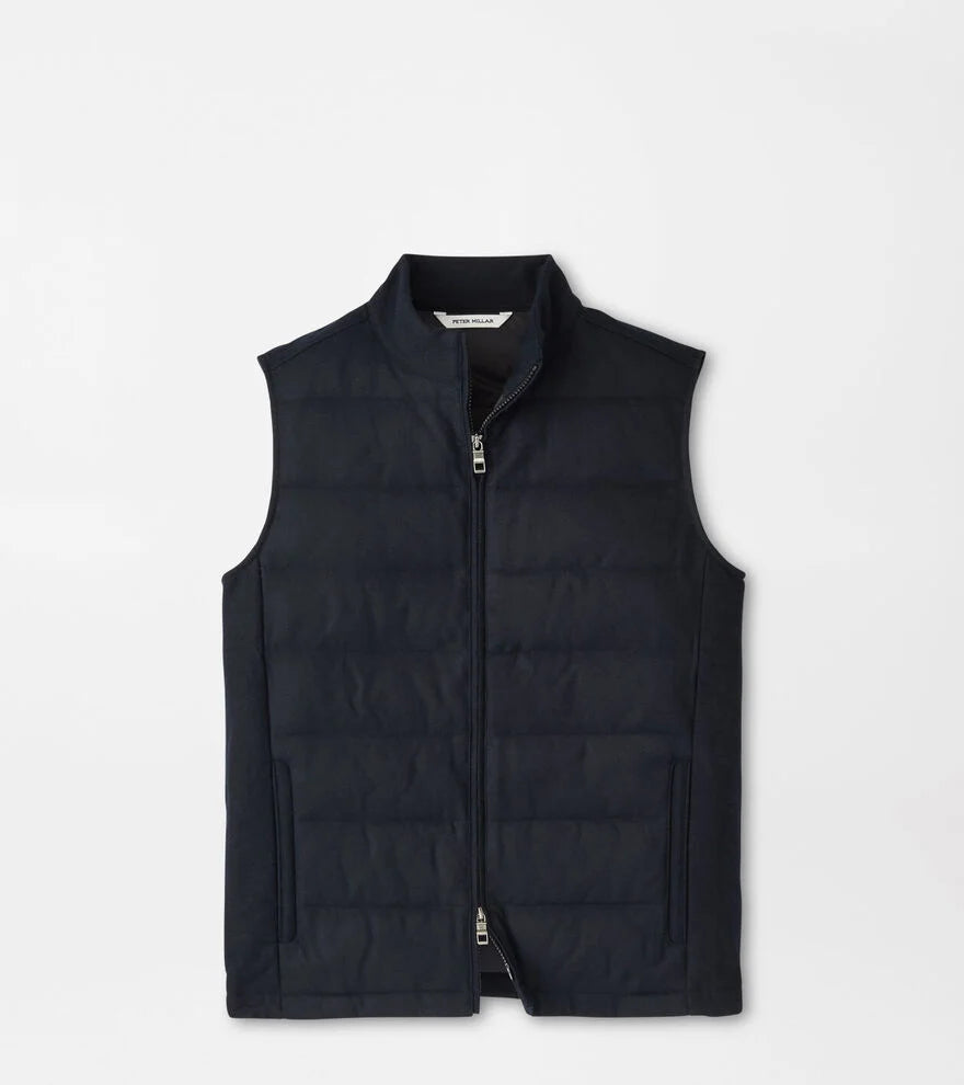 Peter Millar Davos Flannel Vest MF25Z40