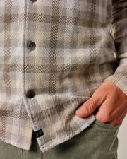 Johnnie-O Marcelo Stretch Knit Flannel Lodge Shirt JMWL101140