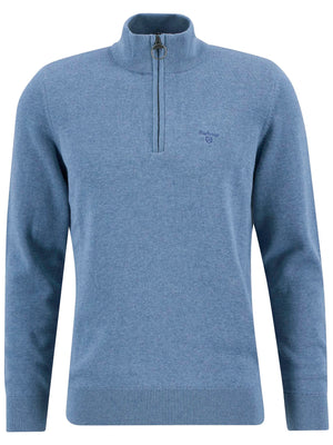 Barbour Cotton Half Zip Jumper MKN1074