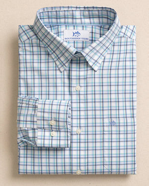 Southern Tide Sawmill Plaid Charleston Sport Shirt 11894