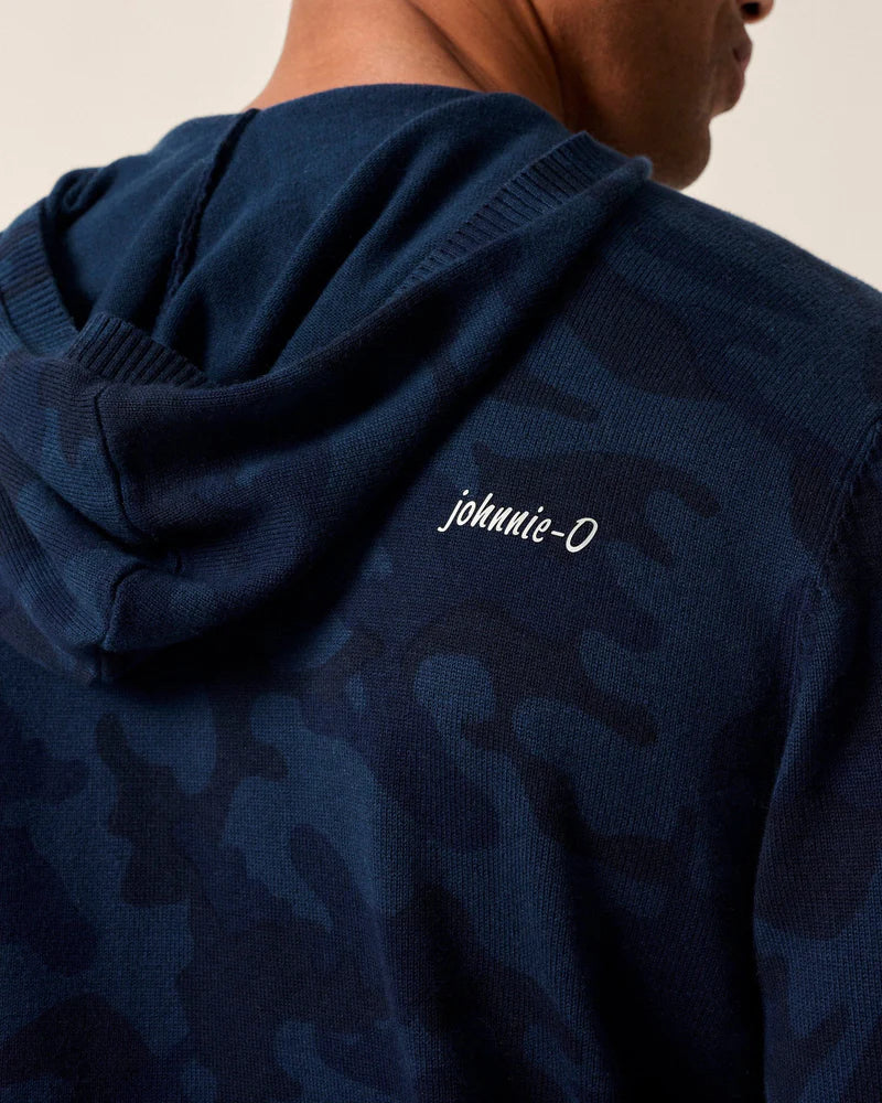 Johnnie-O Neil Camo Hooded Sweater JMSW100010