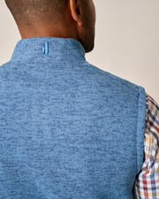 Johnnie-O Denalis Double-Zip Fleece Vest JMVT100120