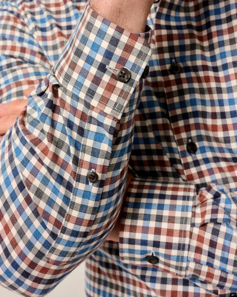 Johnnie-O Performance Flannel Buttondown - Krause JMWL101310