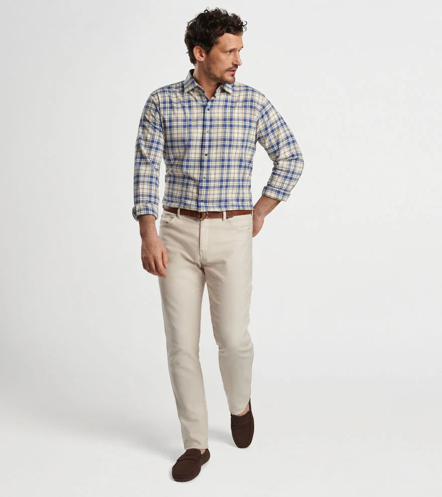 Peter Millar Whistler Cotton Sport Shirt MF24W66LTF