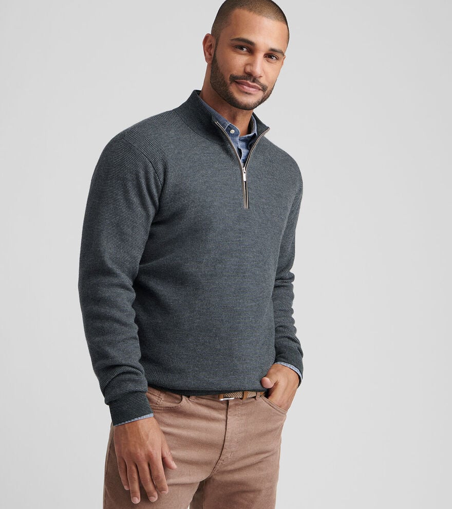 Peter Millar West Quarter Zip Sweater MF25S53