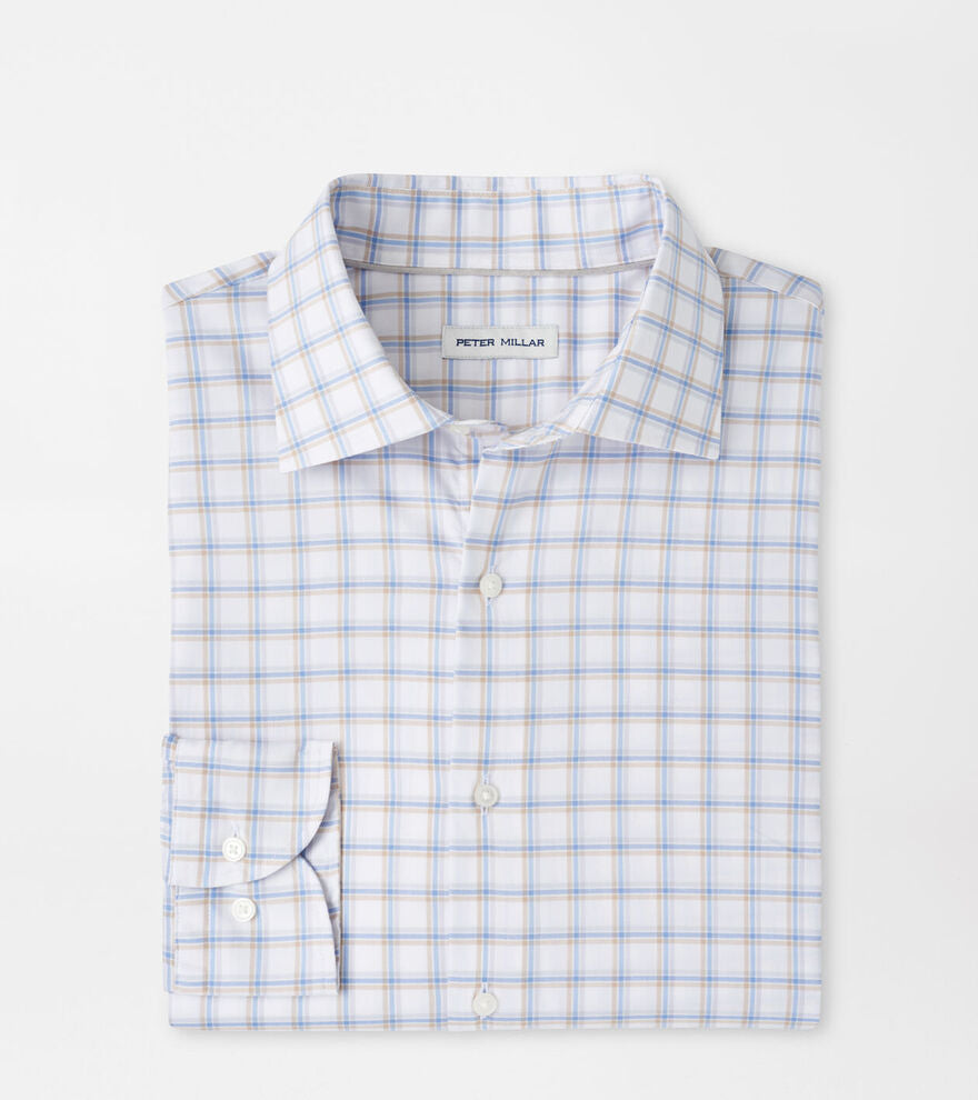 Peter Millar Lenox Crown Lite Cotton-Stretch Sport Shirt MF25W08LTS