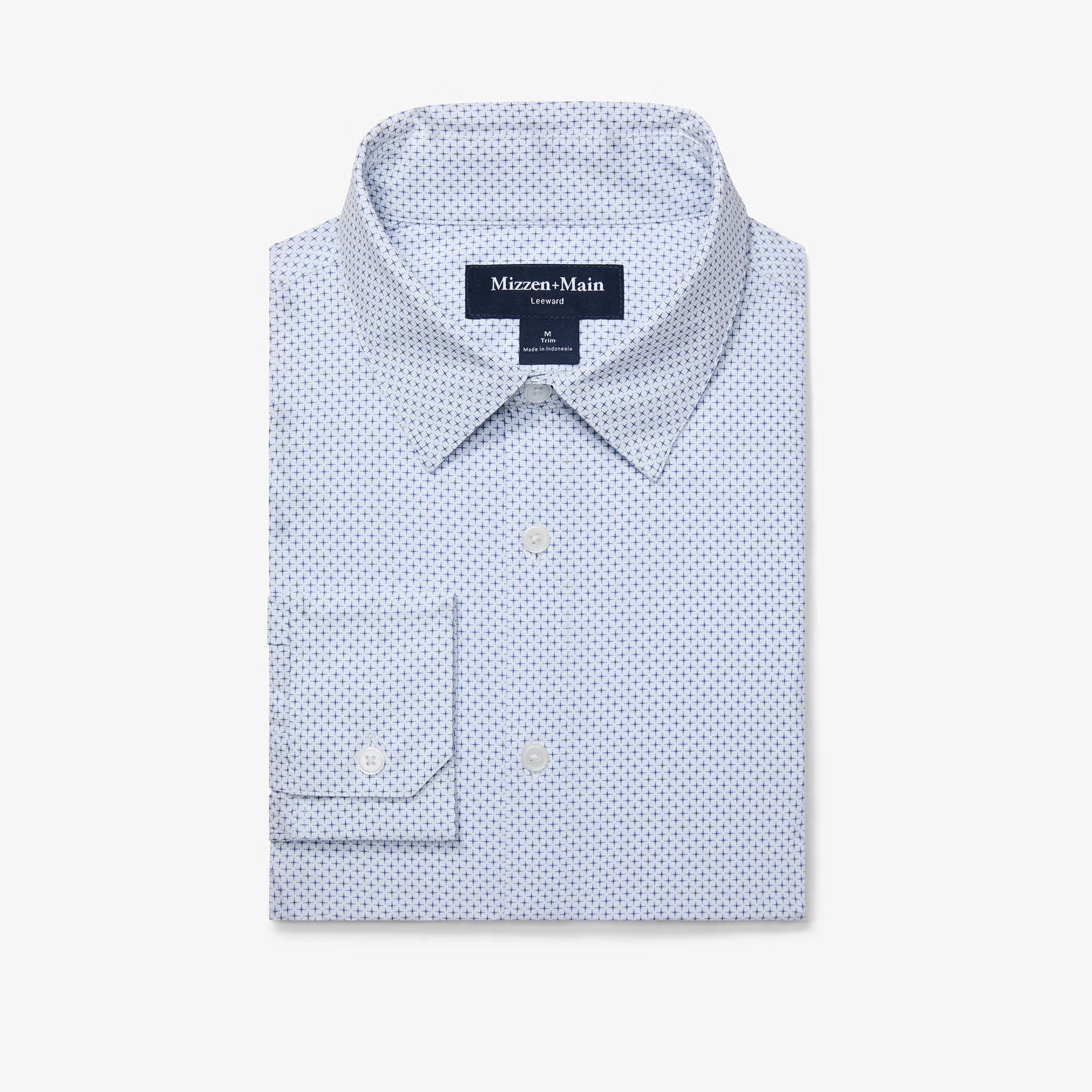 Mizzen + Main Leeward LS Dress Shirt 1WS-1188 1902 1928 1940 0911 0900 TBU11 TBU12 TBU14 0901