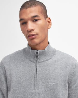 Barbour Cotton Half Zip Jumper MKN1074