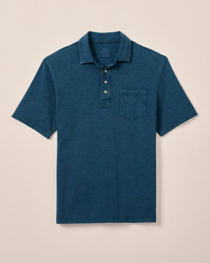 Jonnie-O Original 4 Button Polo Coastal Wash JMPO8180