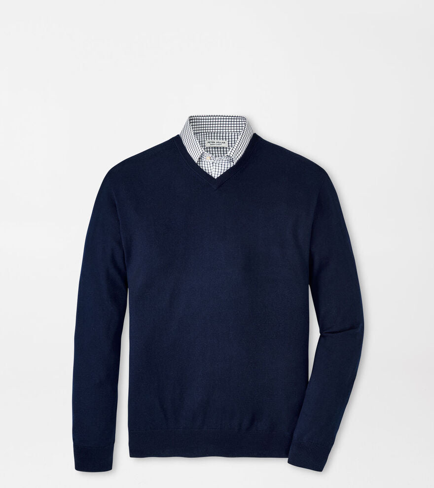Peter Millar Men's Autumn Crest V-Neck Sweater | Peter Millar