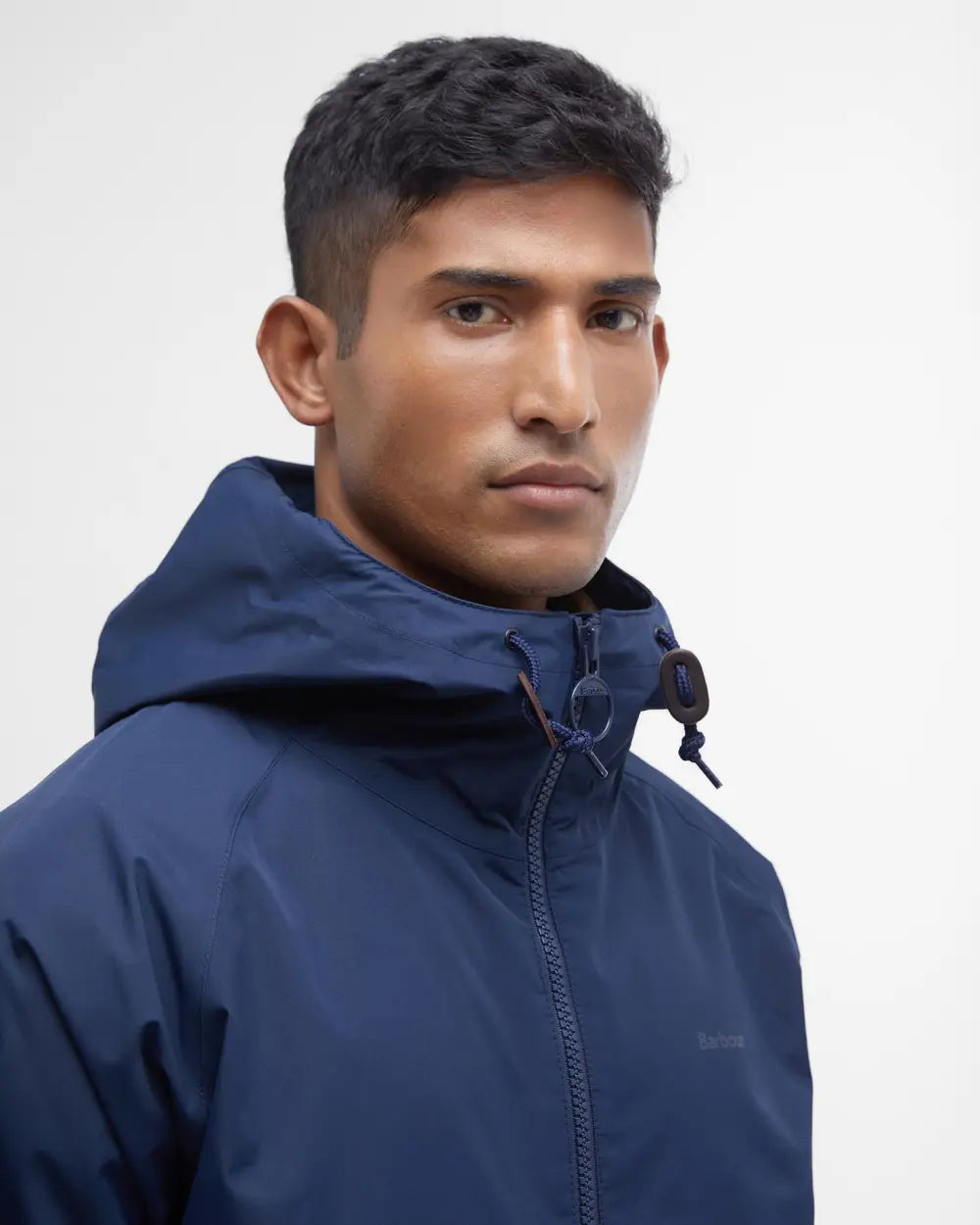 Barbour Hood Domus Waterproof Jacket MWB1003NY52
