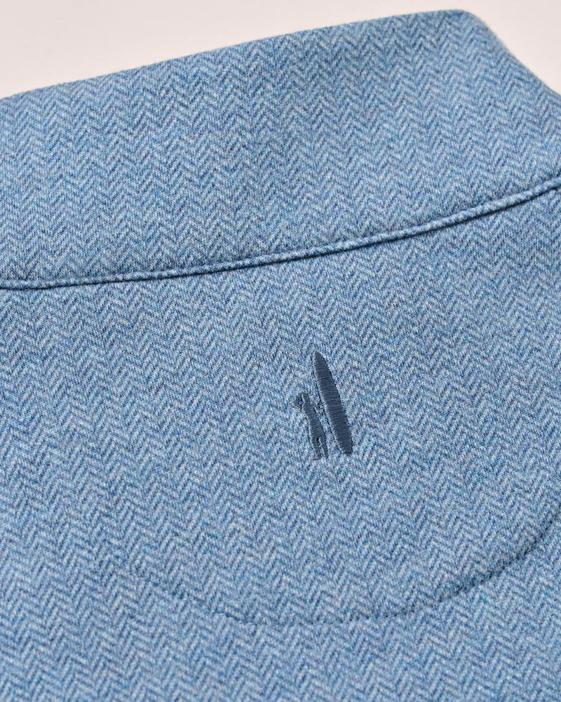 Johnnie O Rubin Herringbone Cashmere Blend 1/4 Zip Pullover JMKO100500