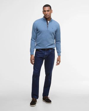 Barbour Cotton Half Zip Jumper MKN1074