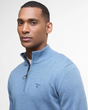 Barbour Cotton Half Zip Jumper MKN1074