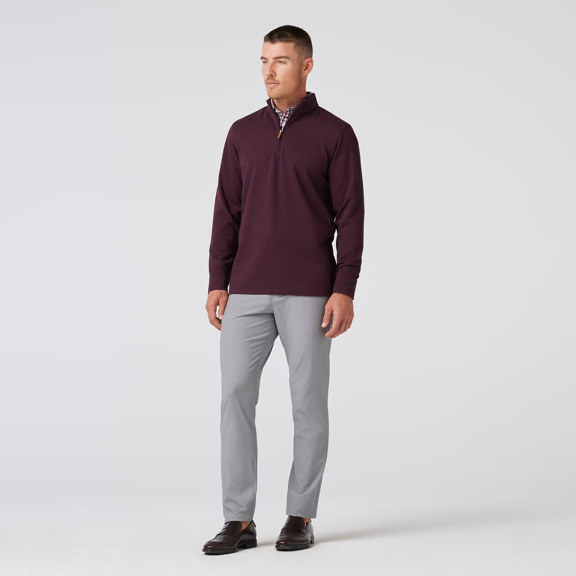 Mizzen + Main KPI Quarter Zip 1PO-2048