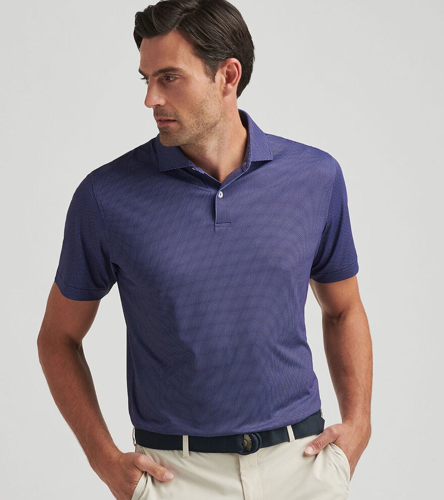 Peter Millar Grovewood Performance Jersey PoloMS25XK06E