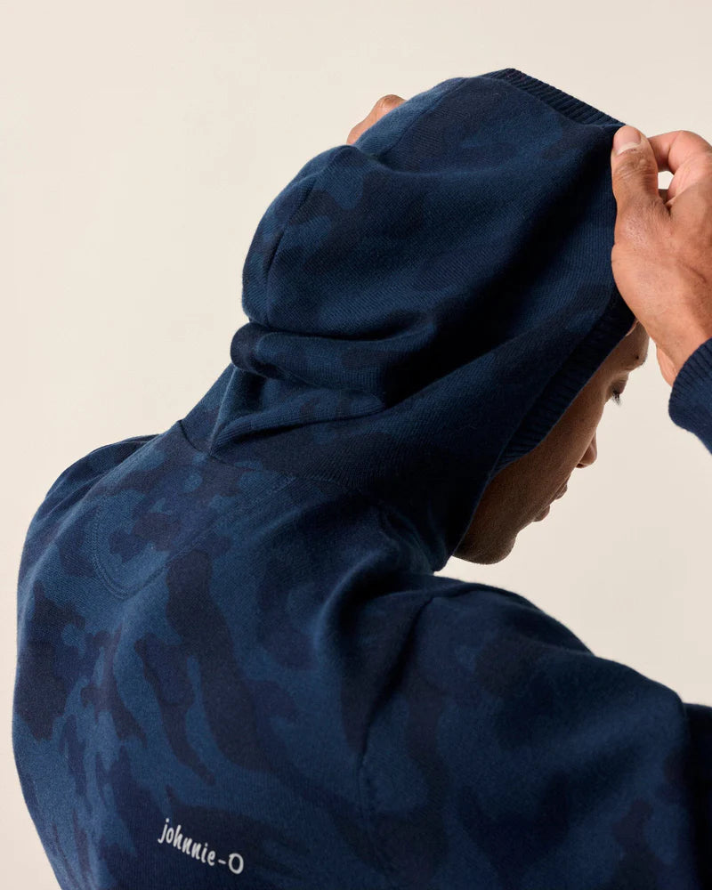 Johnnie-O Neil Camo Hooded Sweater JMSW100010