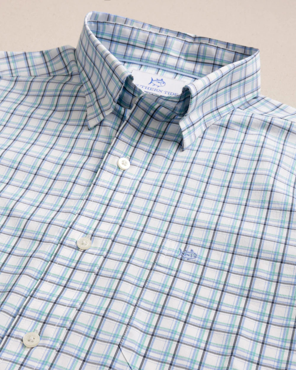 Southern Tide Sawmill Plaid Charleston Sport Shirt 11894