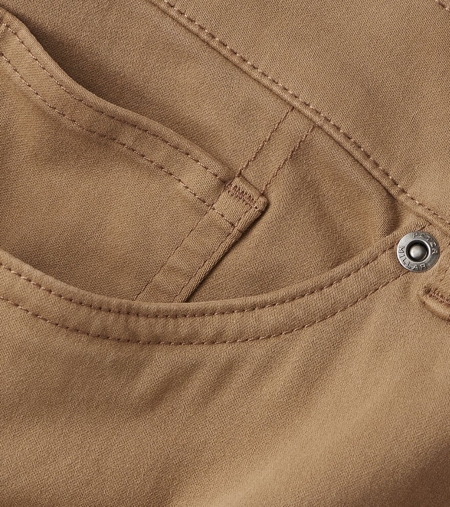 Peter Millar Signature Sateen Five Pocket Pants MF25B40FB