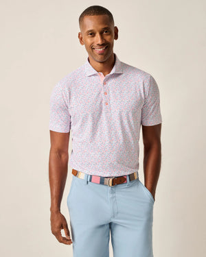 Johnnie-O Performance Mesh Polo Razz JMPO101020