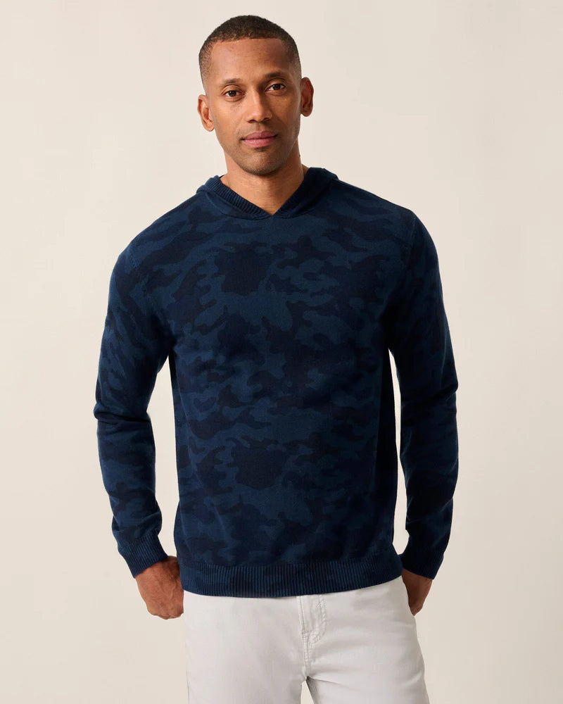 Johnnie-O Neil Camo Hooded Sweater JMSW100010