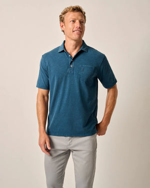 Jonnie-O Original 4 Button Polo Coastal Wash JMPO8180