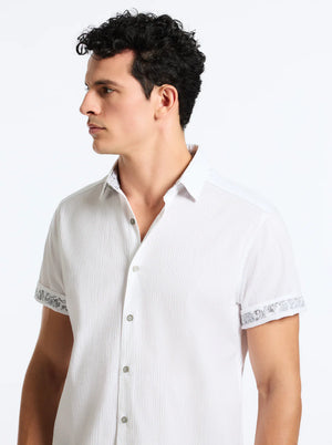 Robert Graham Thresher Short Sleeve Woven Shirt S25206C 100 308 862