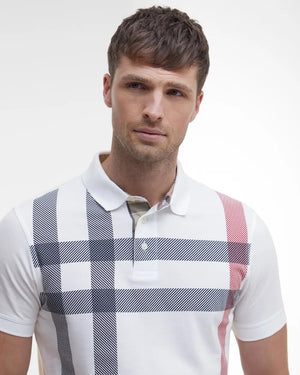 Barbour Blaine Tartan S/S Polo MML1117NY31 MML1117WH11