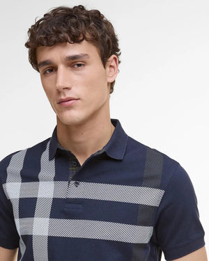 Barbour Blaine Tartan S/S Polo MML1117NY31 MML1117WH11
