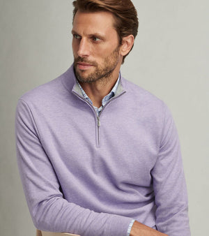 Peter Millar Coolspun Cotton Quarter-Zip Sweater MS25S28