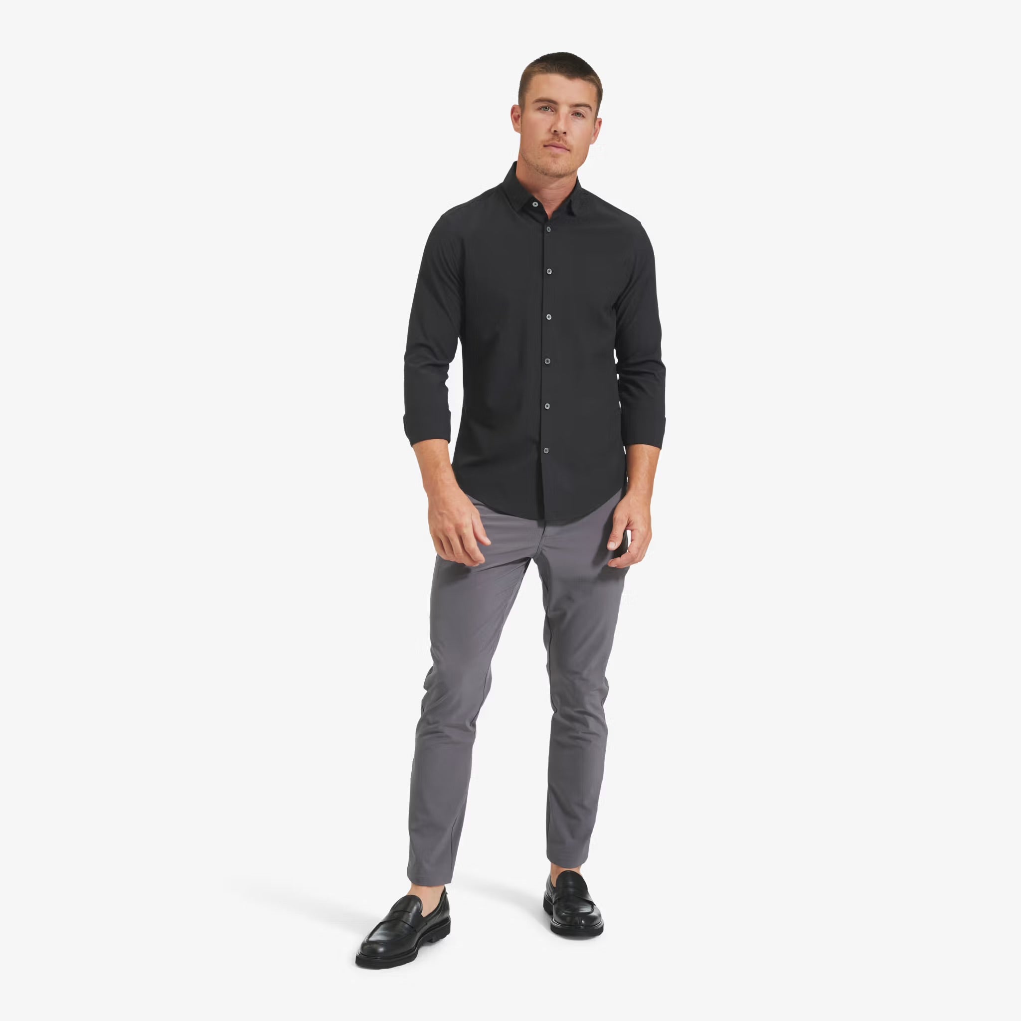 Mizzen + Main Leeward No Tuck LS Dress Shirt 1WS-0905 1903 0910 TBU14