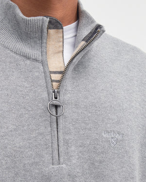 Barbour Cotton Half Zip Jumper MKN1074