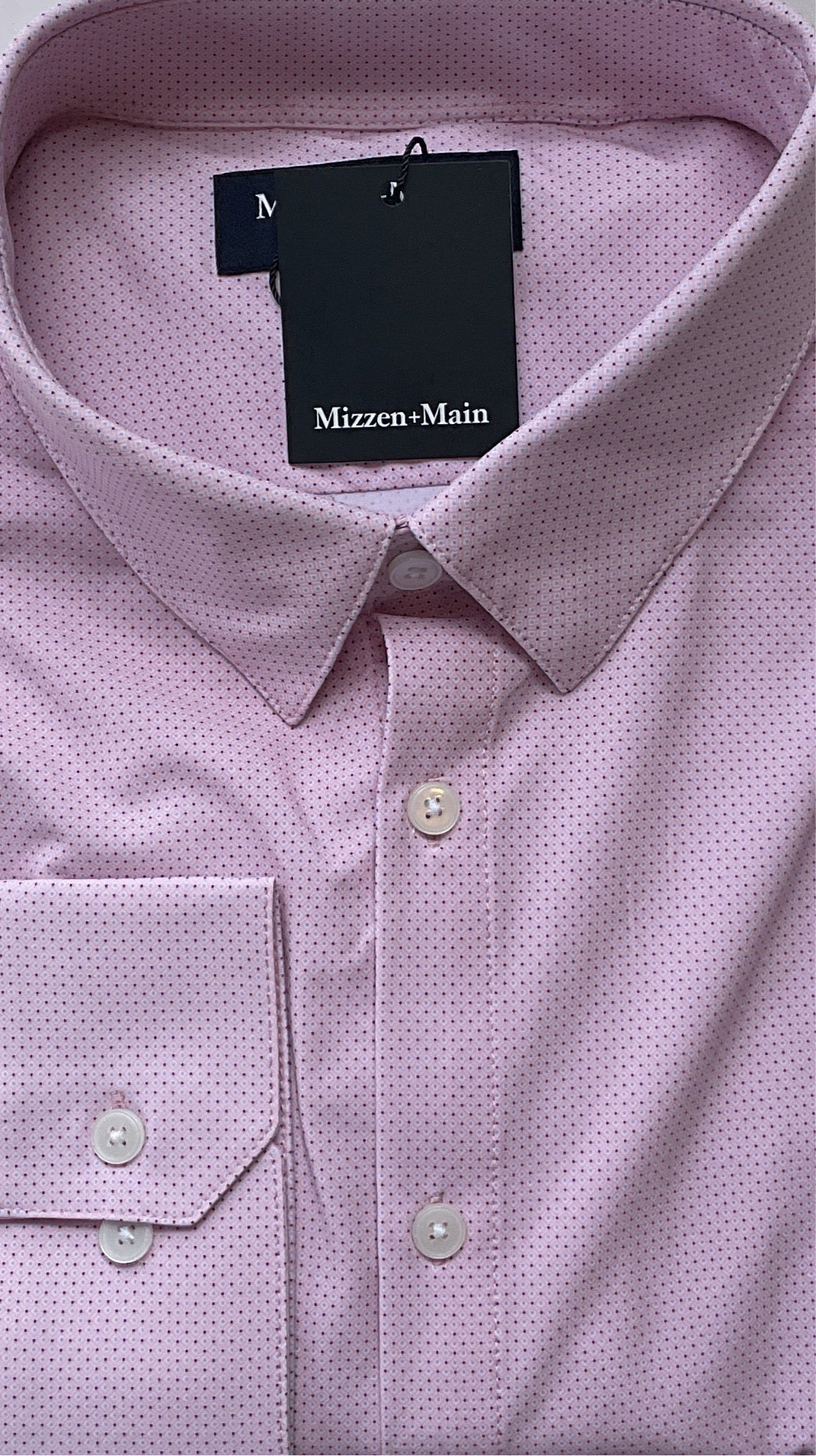 Mizzen + Main Leeward LS Dress Shirt 1WS-1188 1902 1928 1940 0911 0900 TBU11 TBU12 TBU14 0901